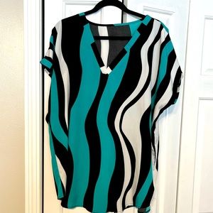 New Shein silk blouse.